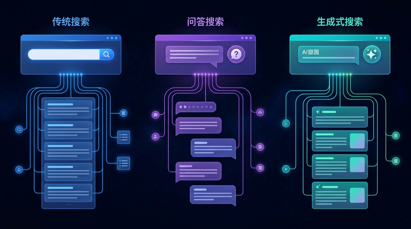 GEO、SEO与AEO有何不同：五大核心维度对比