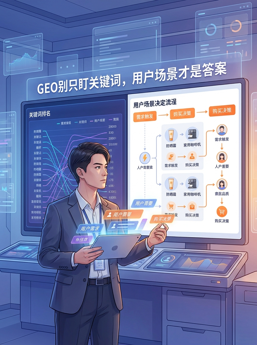 GEO别只盯关键词，用户场景才是答案
