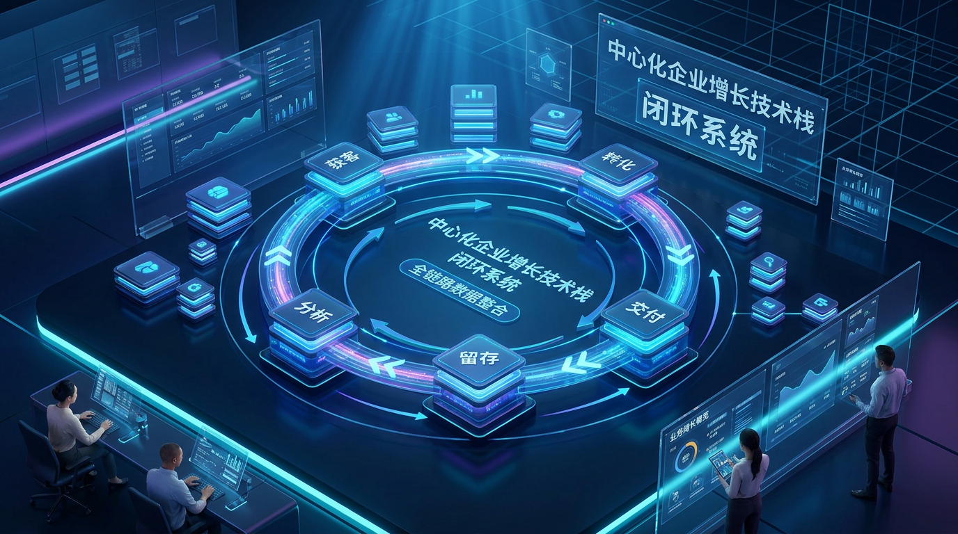 企业增长技术栈从工具堆叠走向业务闭环