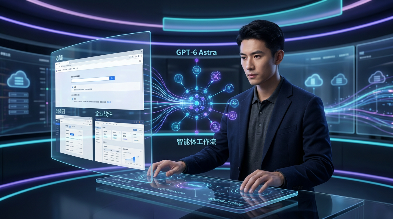 GPT‑6 Astra 连接电脑、浏览器与企业软件的智能体工作流