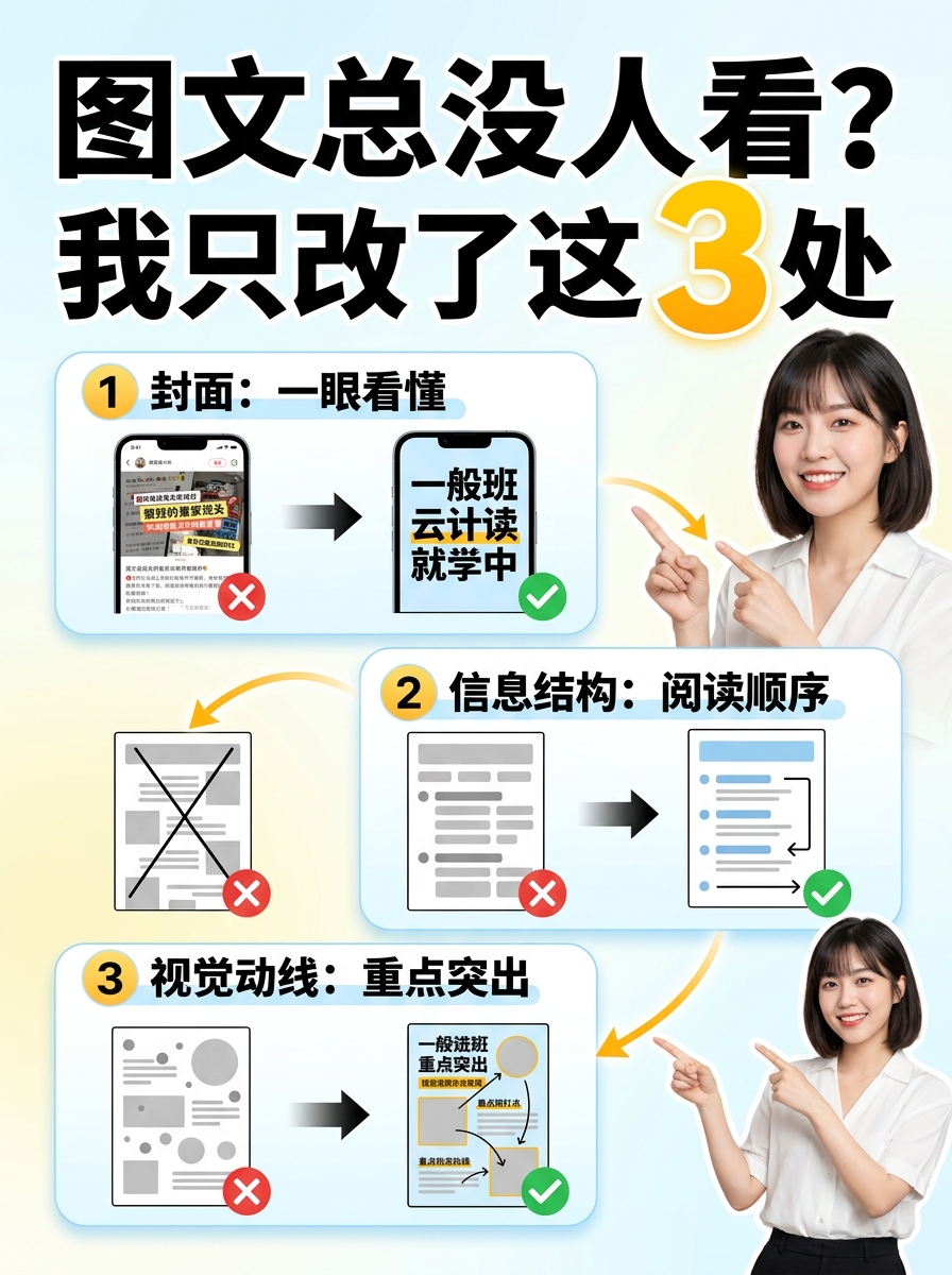 图文总没人看？我只改了这3处