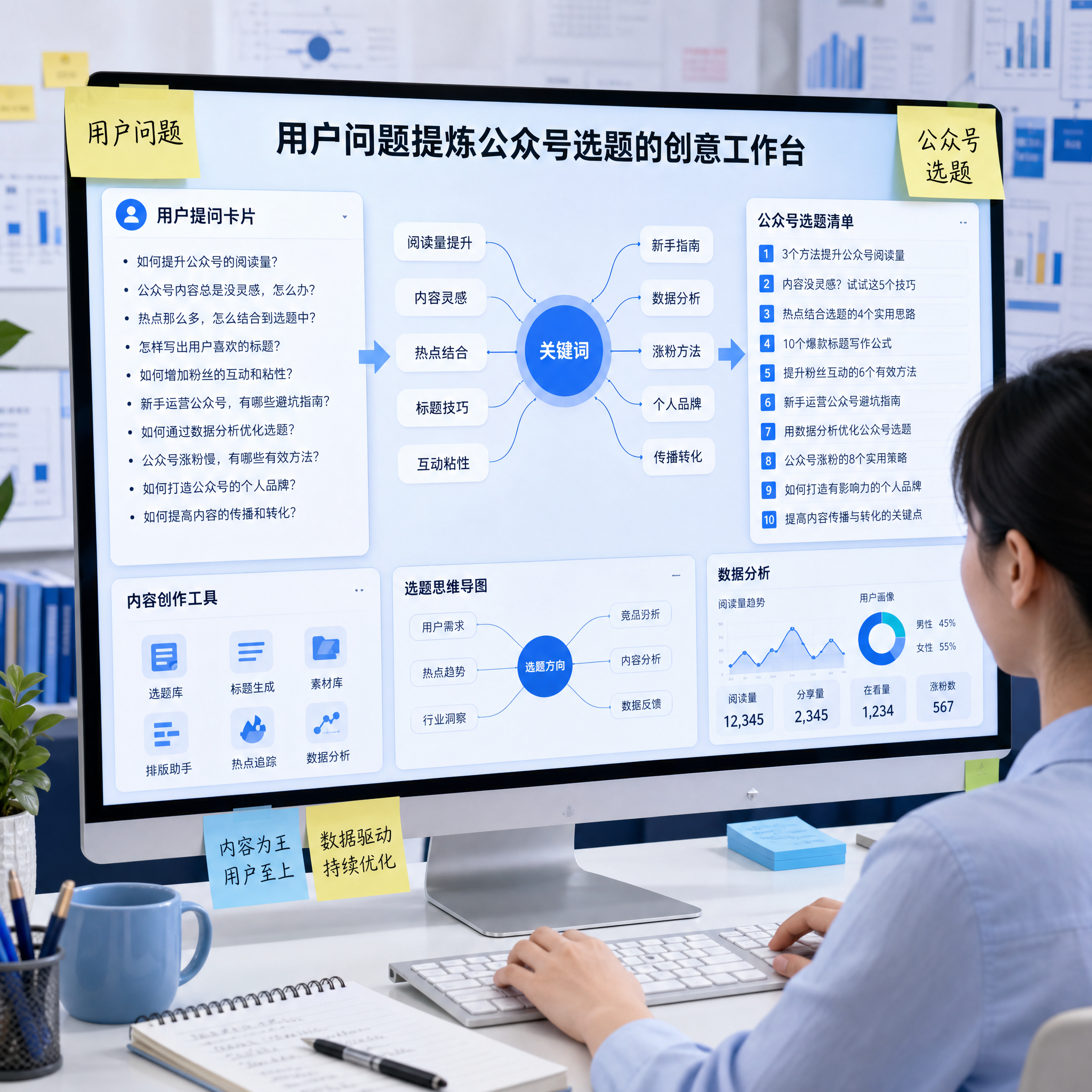 从用户问题提炼公众号选题的方法