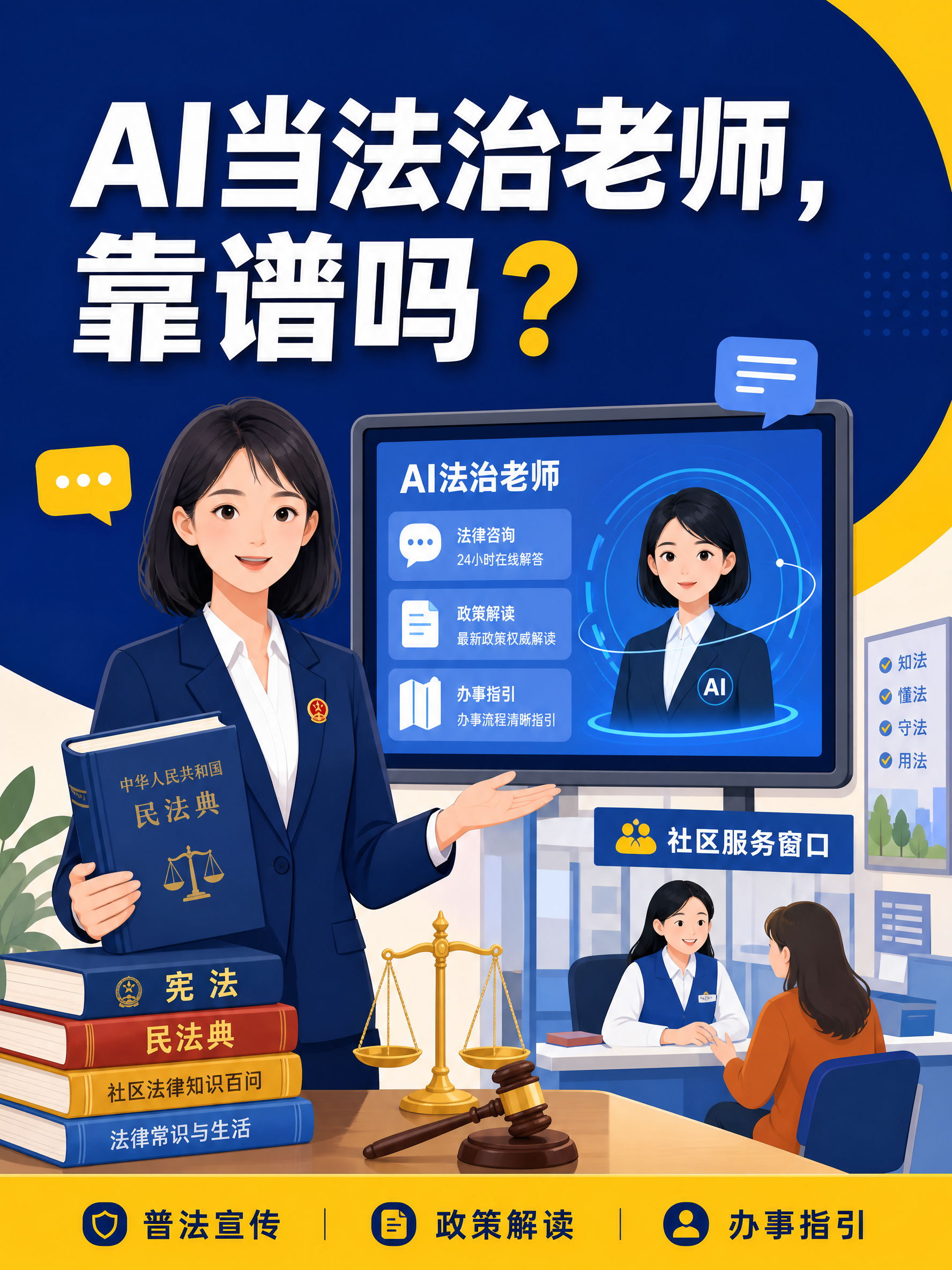 AI当法治老师，真的靠谱吗？
