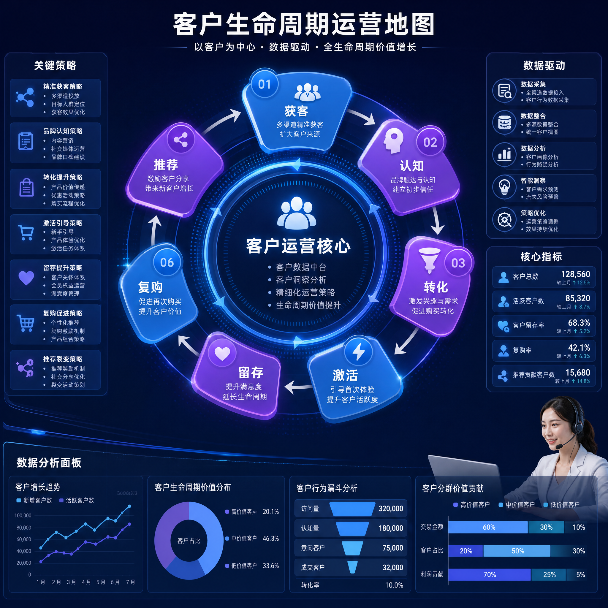 客户生命周期运营地图