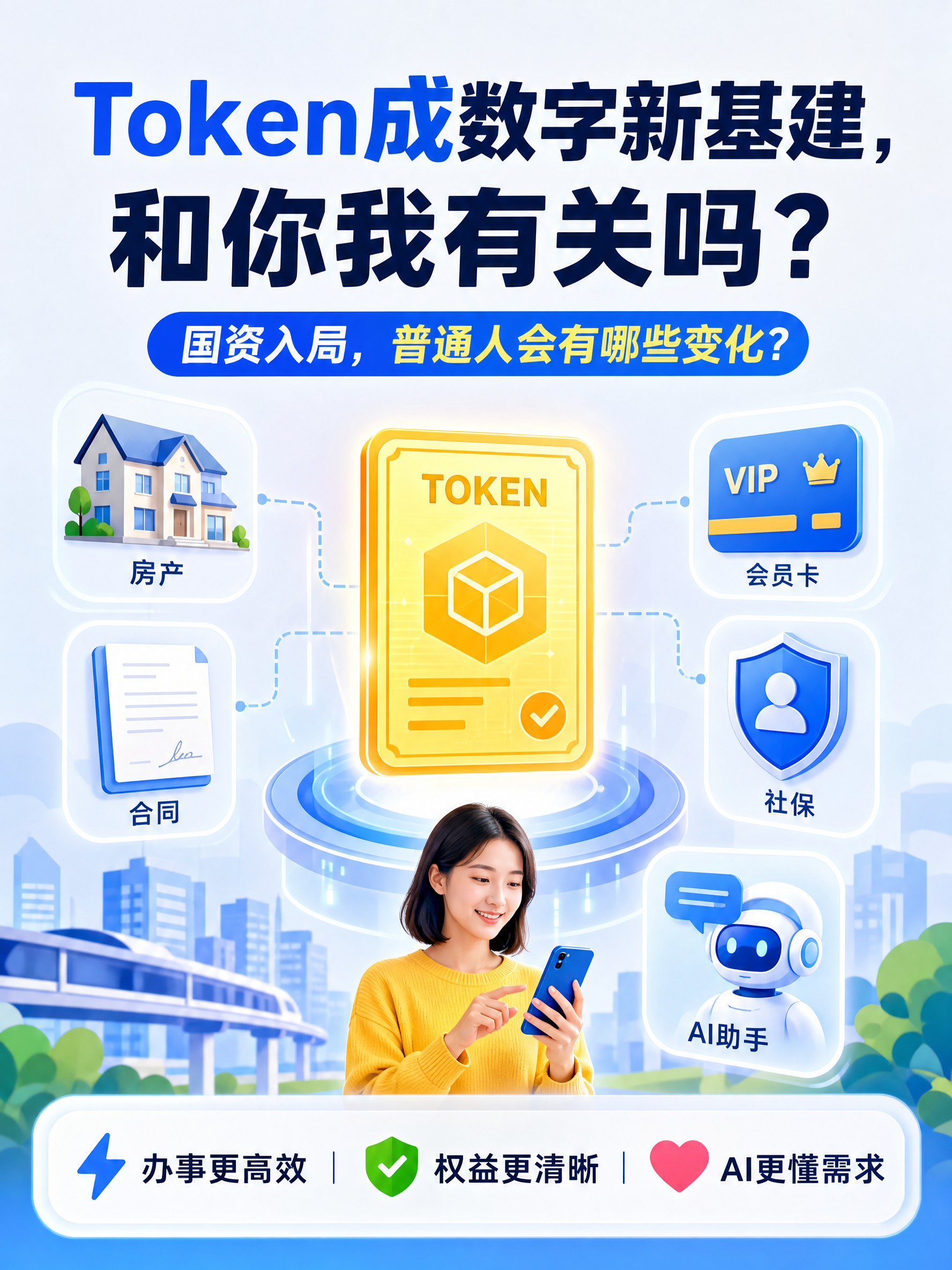 Token成数字新基建，和你我有关吗？