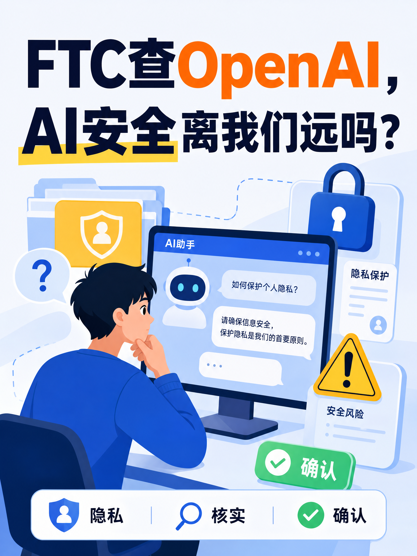 FTC查OpenAI，AI安全离我们远吗？
