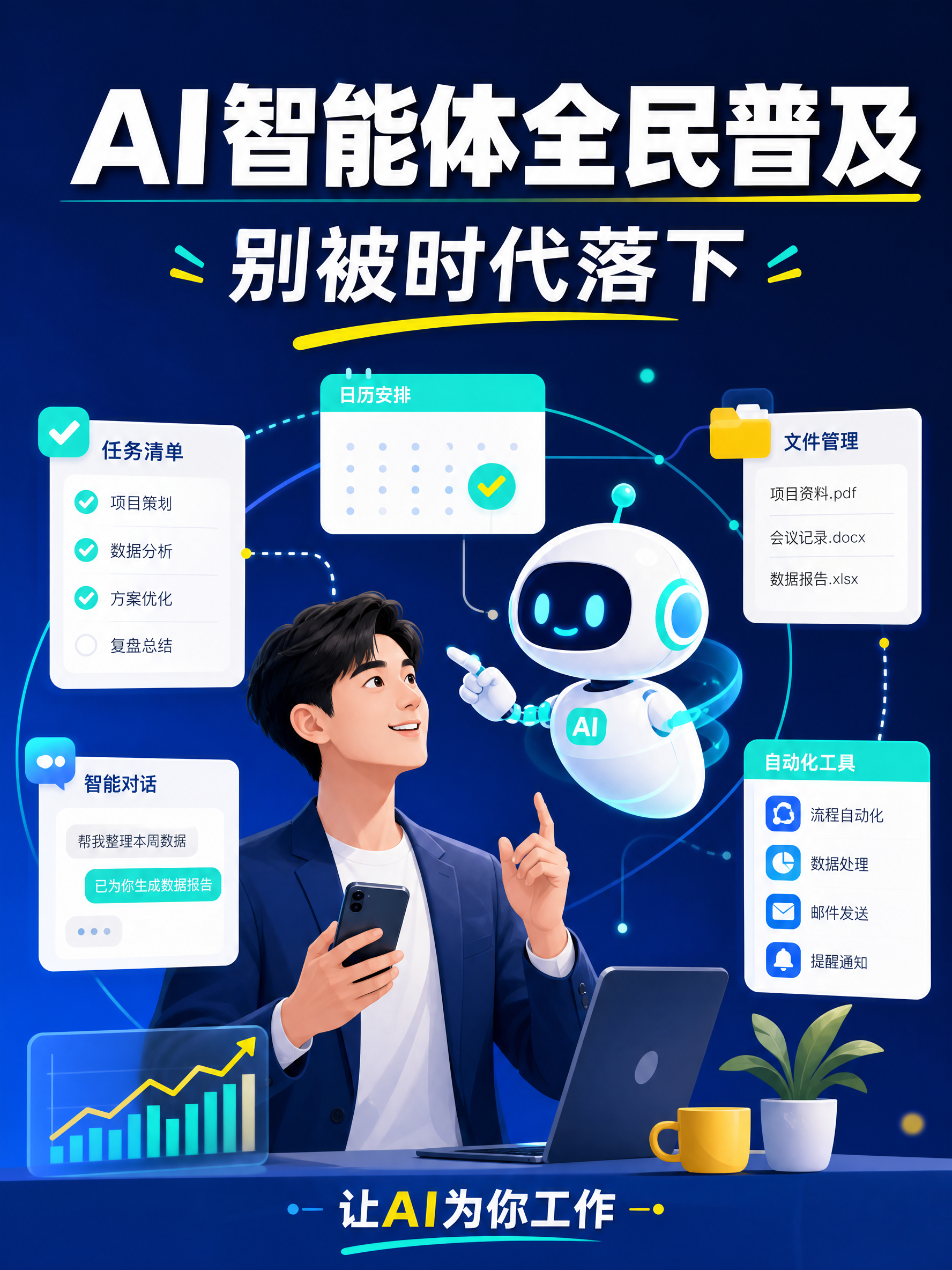 AI智能体全民普及，怎么不被时代落下？