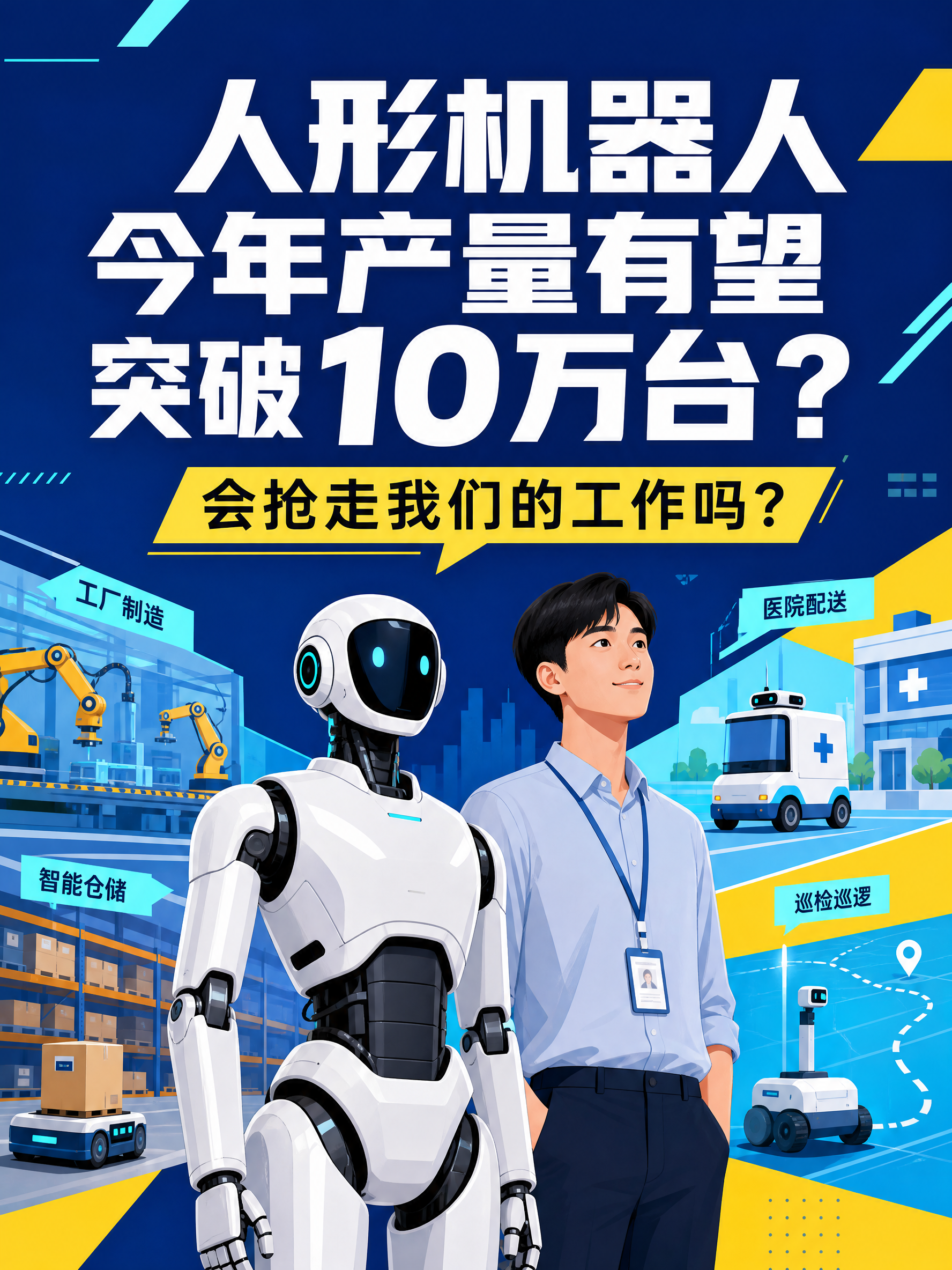 人形机器人今年产量有望突破10万台？