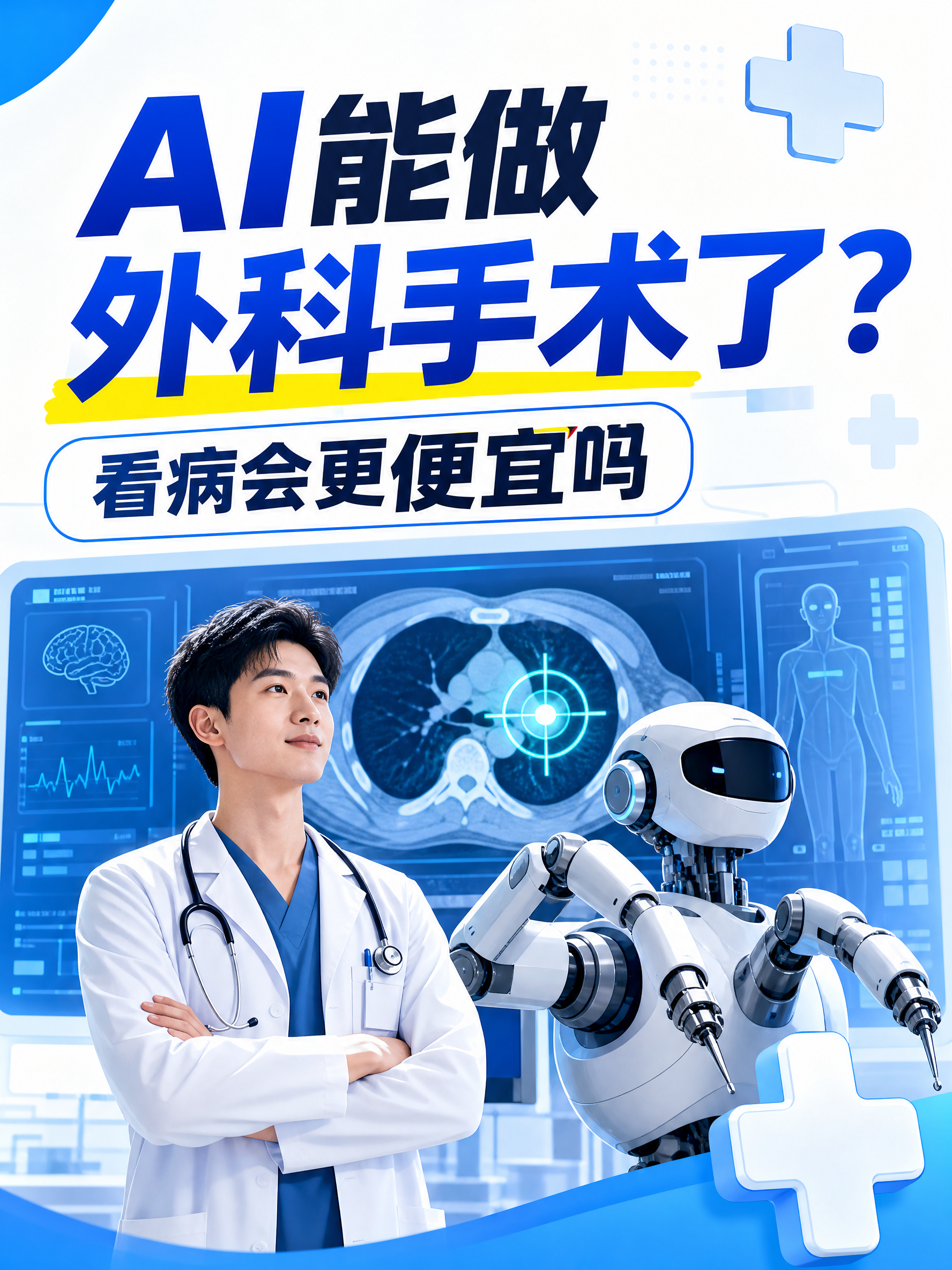 AI能做外科手术了？看病会更便宜吗